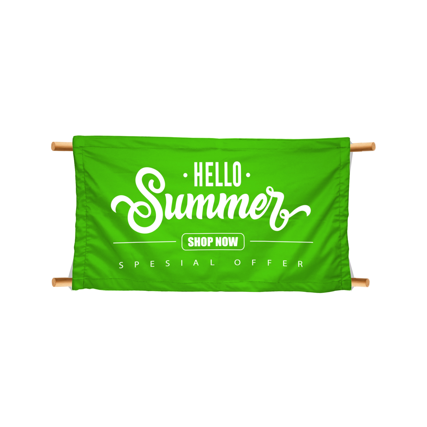 Polyester Fabric Banners - (1Ft x 1Ft) 6