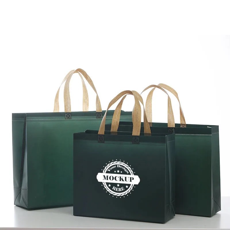 Two Tone Non Woven Tote Bag 4