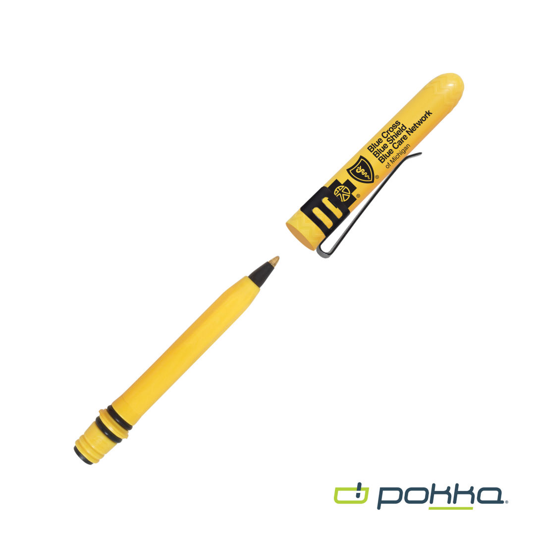 Pokka® Pocket Pen w/Clip 1
