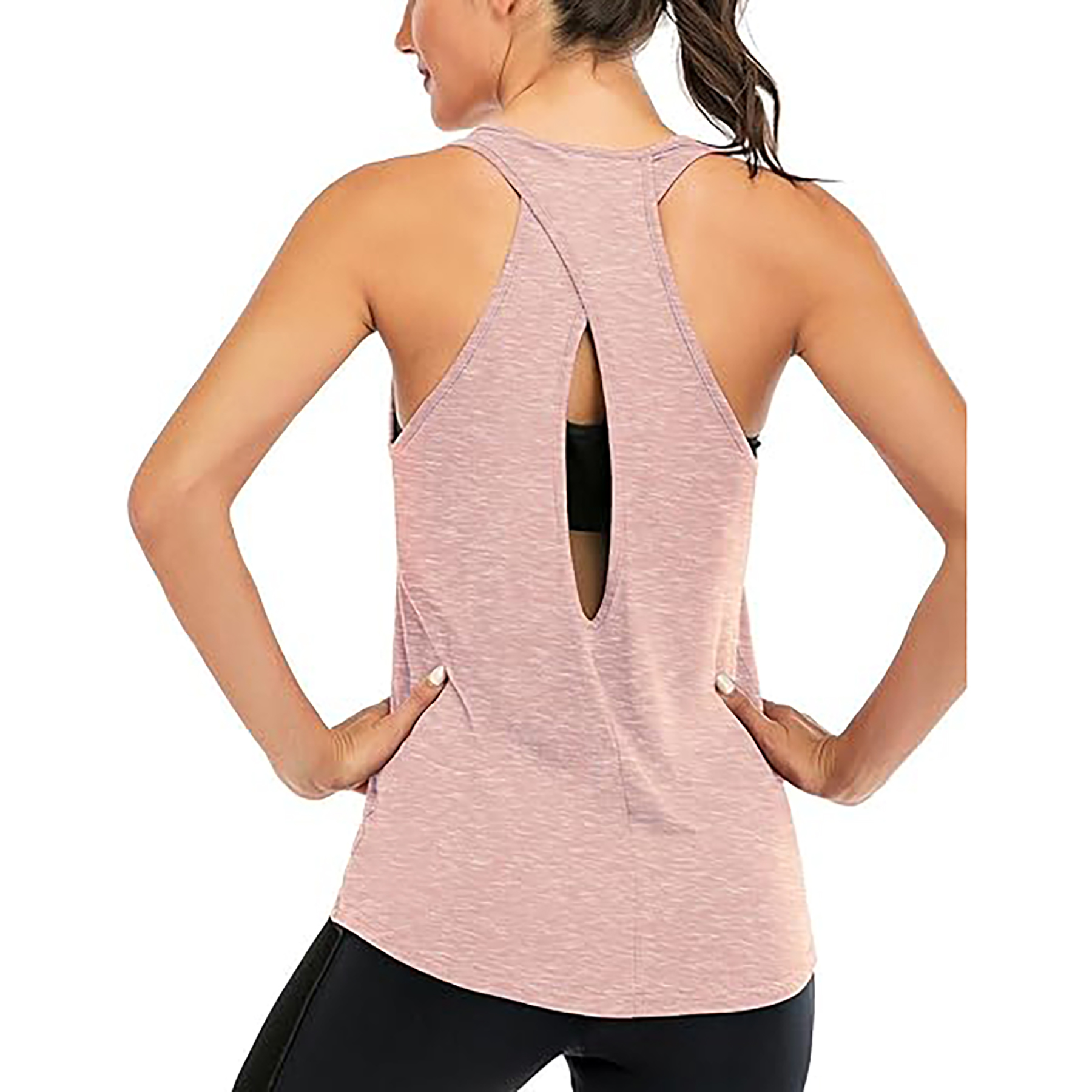 Womens Backless Workout Top 2