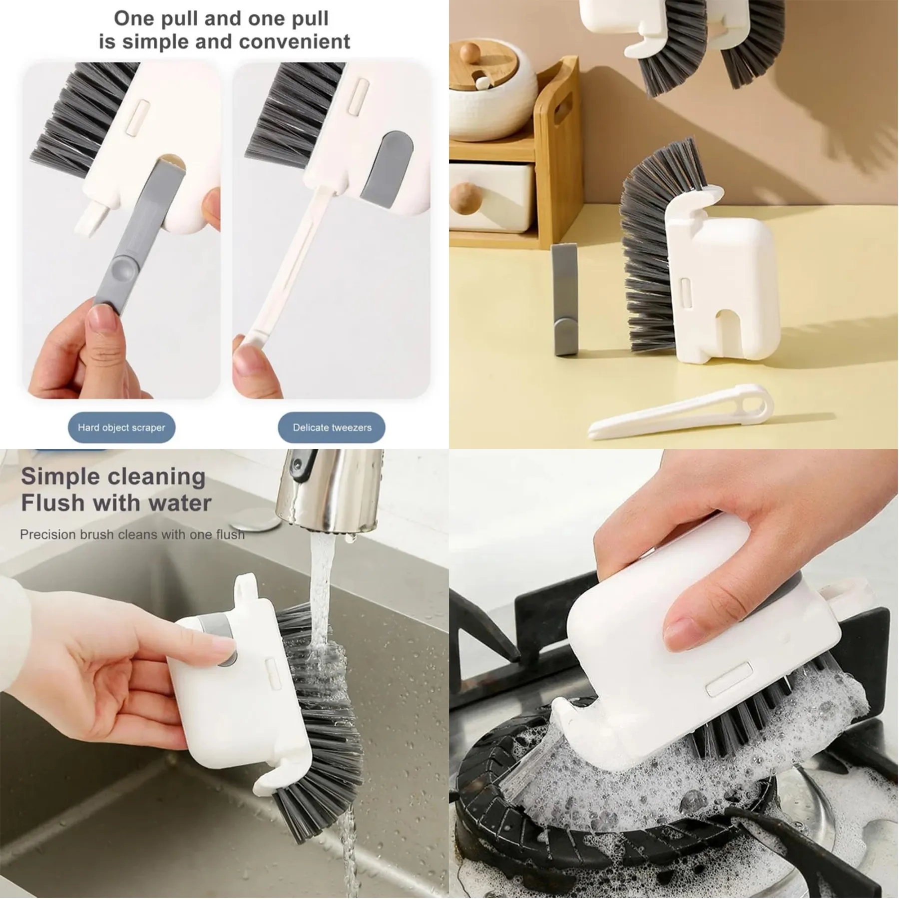 Multifunctional Crevice Cleaning Brush 2