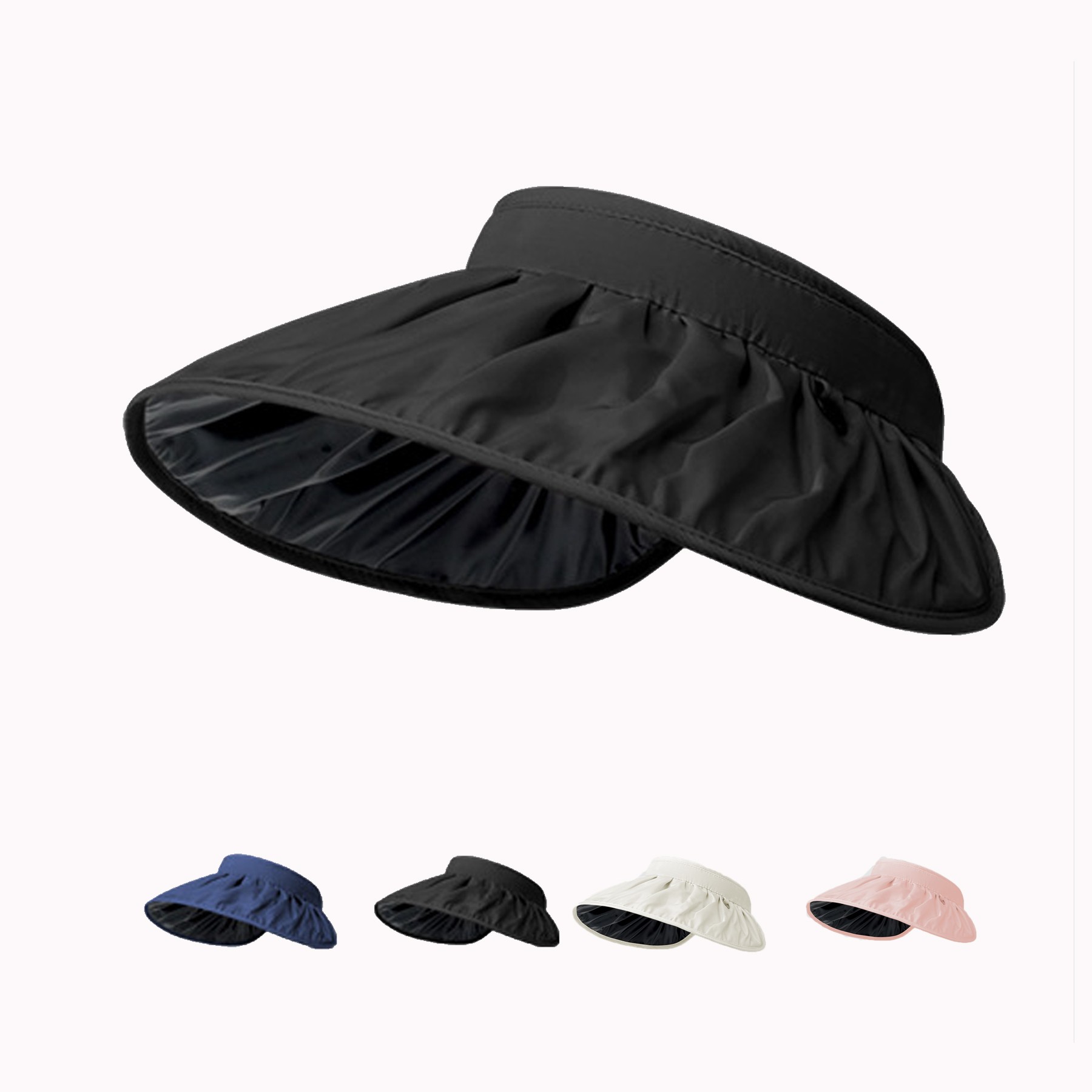 Foldable Visor Hat 2