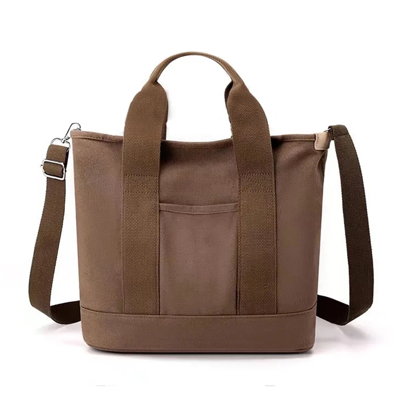 Canvas Crossbody Tote Bag 9
