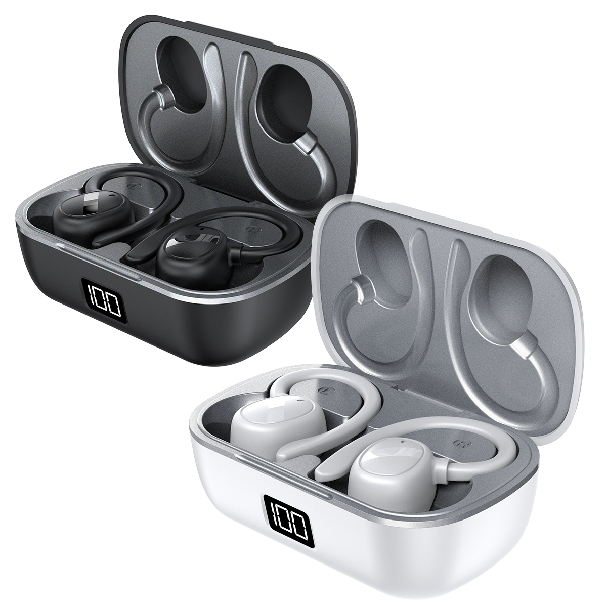 iHome® XT-82 True Wireless Earbuds & Charger Case 9