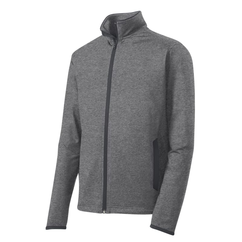 Sport-Tek Sport-Wick Stretch Contrast Full-Zip Jacket. 26