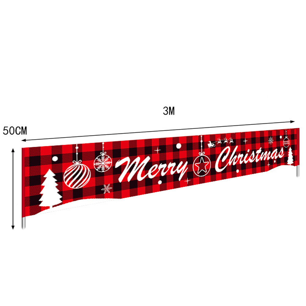 118'' Christmas Halloween Banner 3