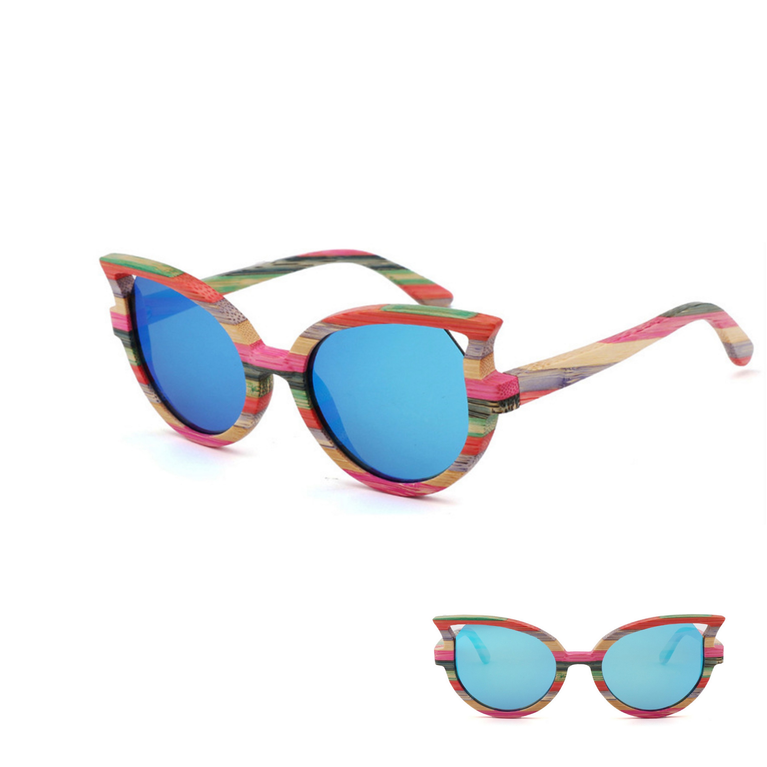 Luxury Bamboo Polarized Sunglasses 3