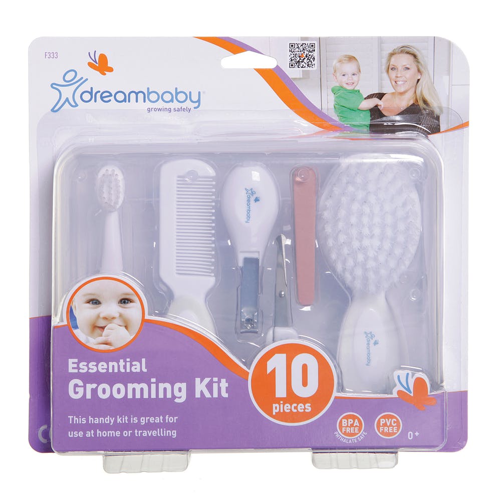 Baby Essential Grooming Kits - White 10 Pieces 1