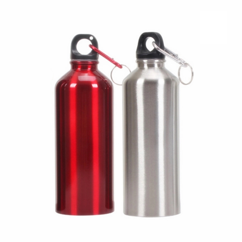 17 Oz. Aluminum Sports Water Bottle w/ Carabiner, custom water bottle with logo imprint 2