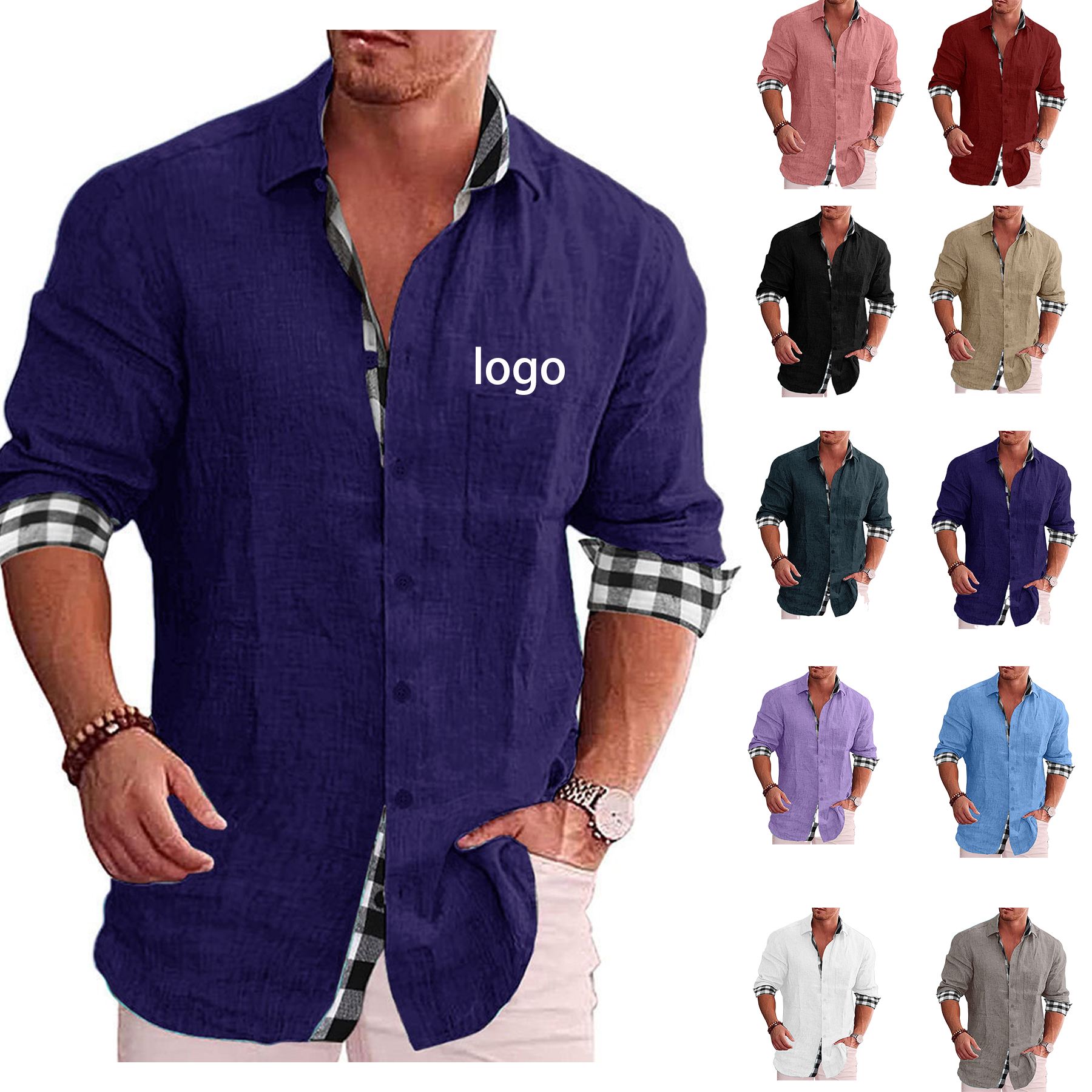 Casual Linen Shirt 11