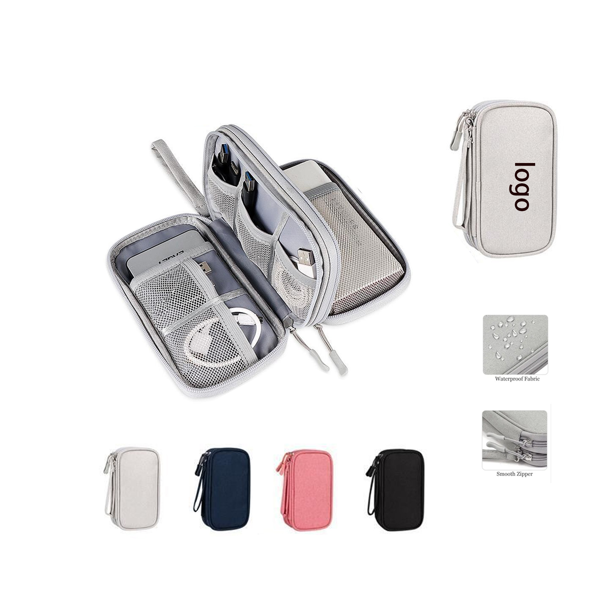 Electronics Accessories Organizer Pouch Bag 1