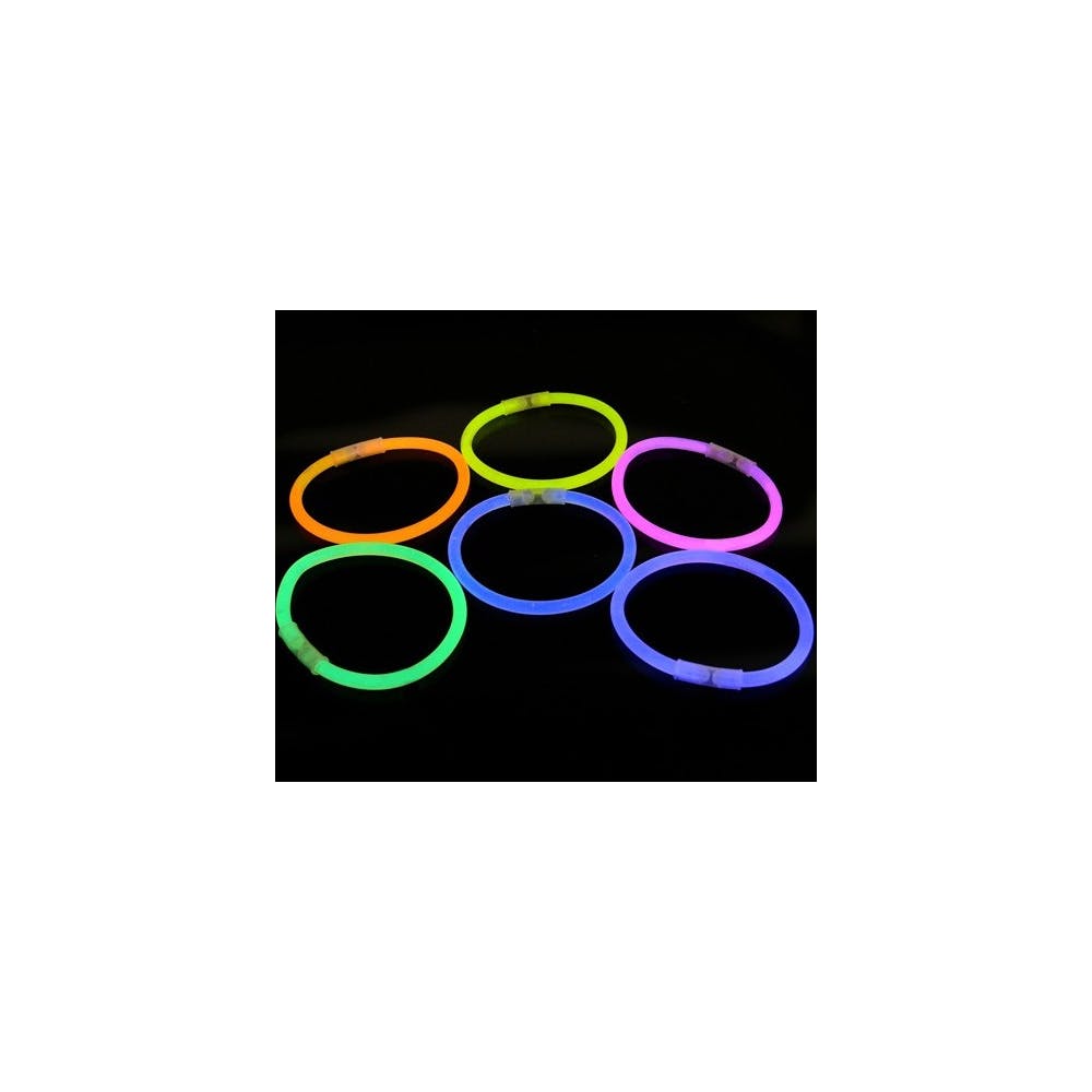 Glow Bracelets - Assorted 8" 1