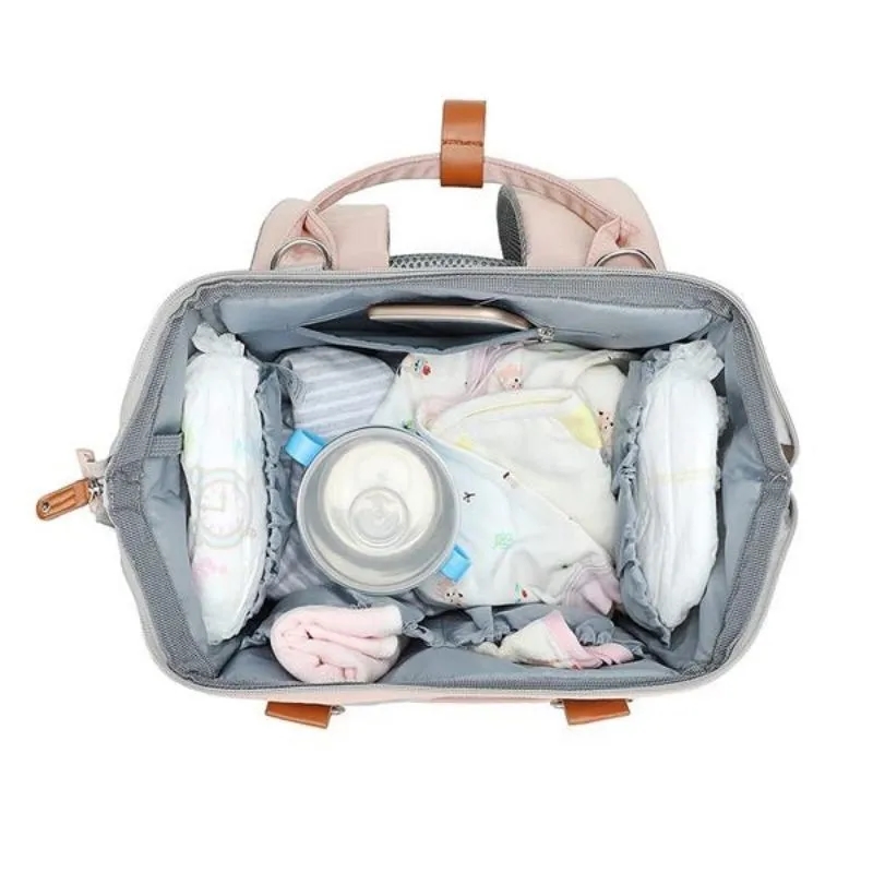 High Quality Diaper Bag Backpack W/ Insulated Pockets 12