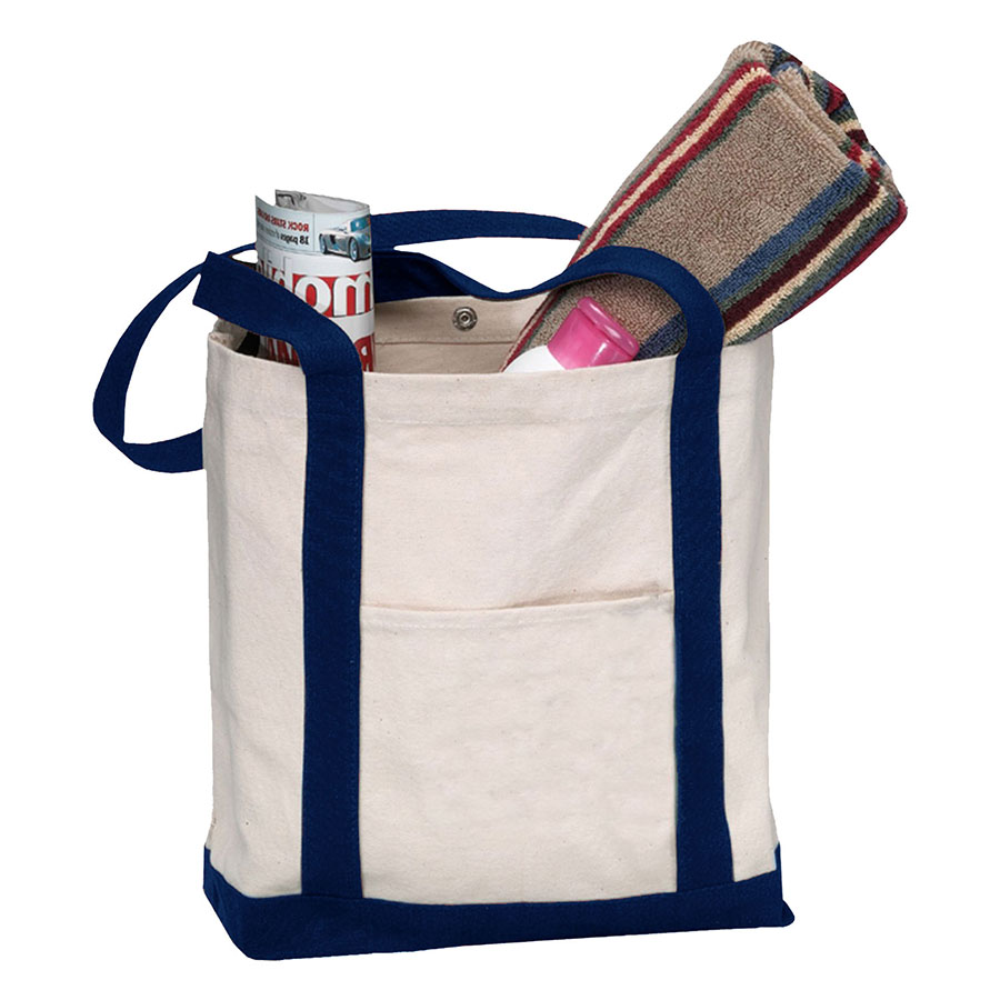12 oz Cotton Canvas Tote Bag -14" x 17" 1