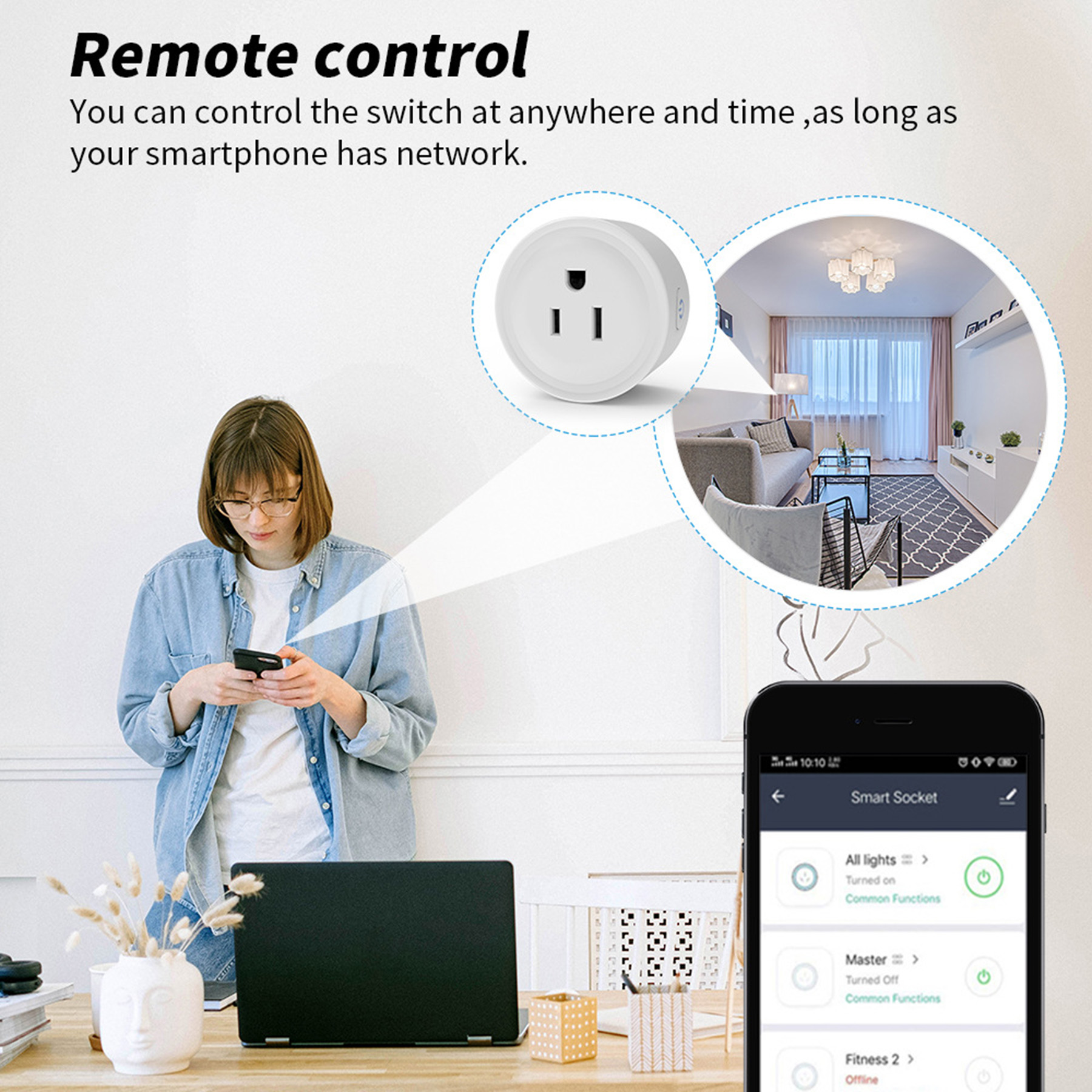 Intelligent Electrical Outlet Plug 3