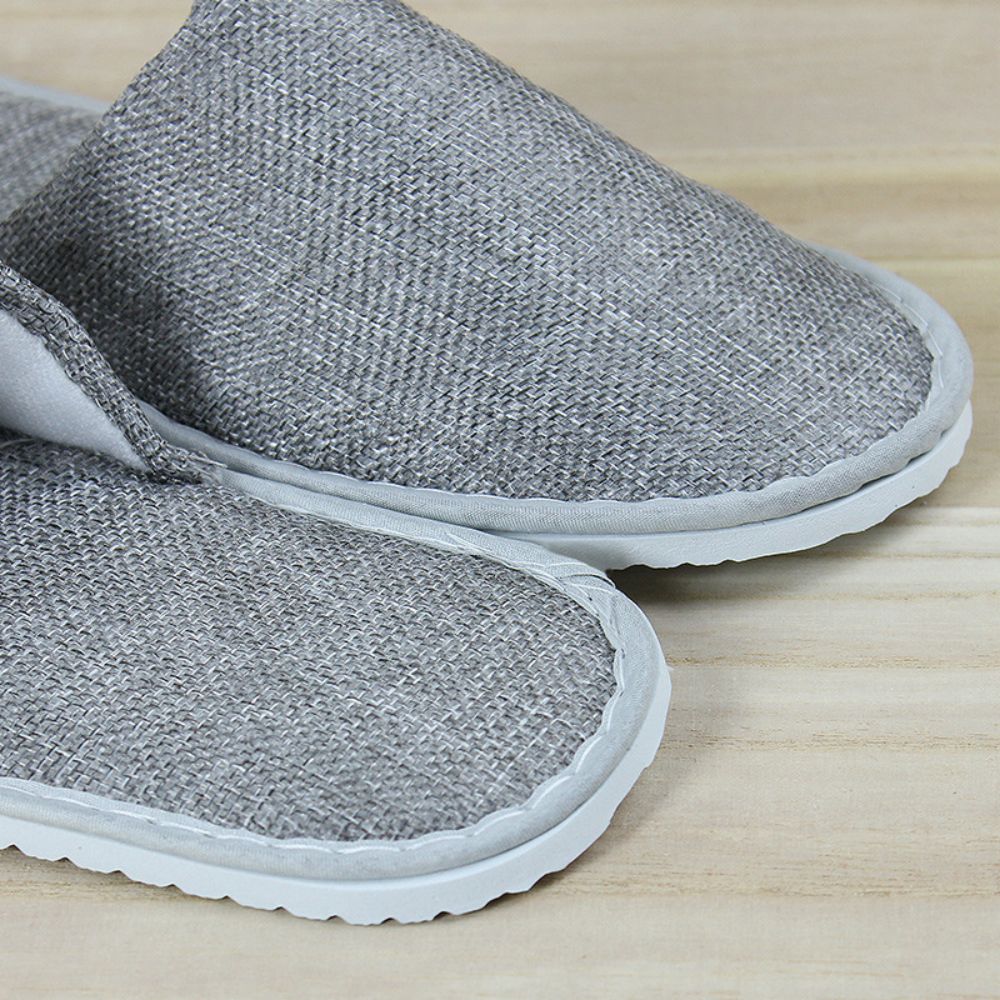 Disposable Linen Slippers 1