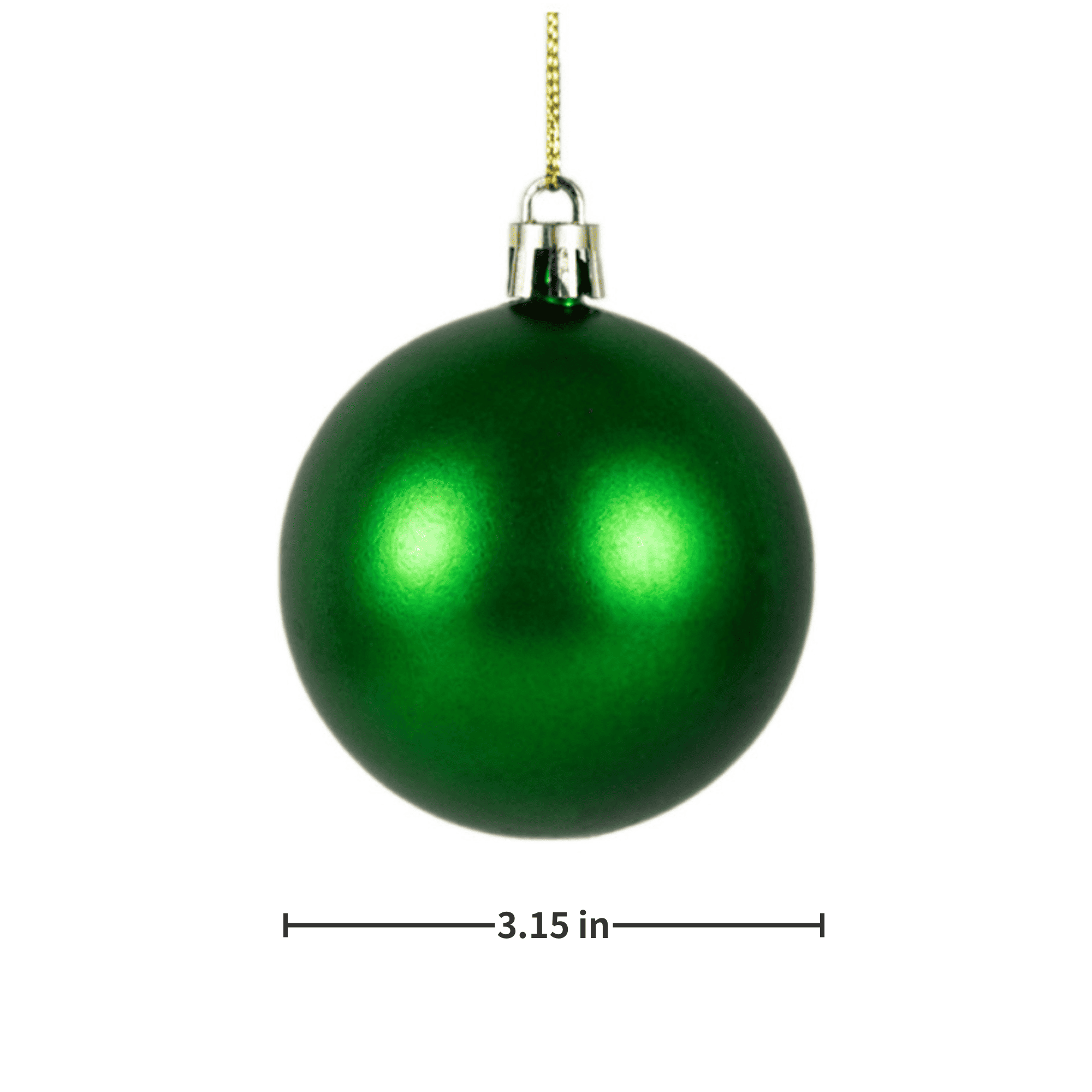 Shatterproof Shiny Festival Tree Decor Ball 3