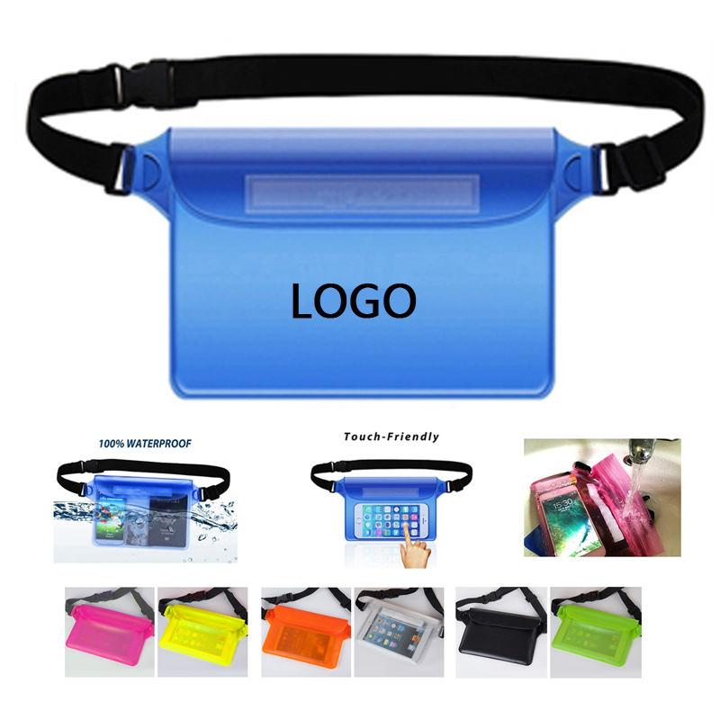 Waterproof PVC Fanny Pack Set Phone Pouch 9