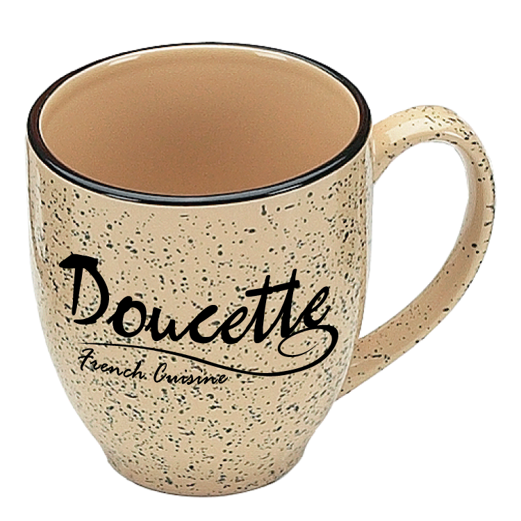 16 oz Almond Stone Bistro Mug