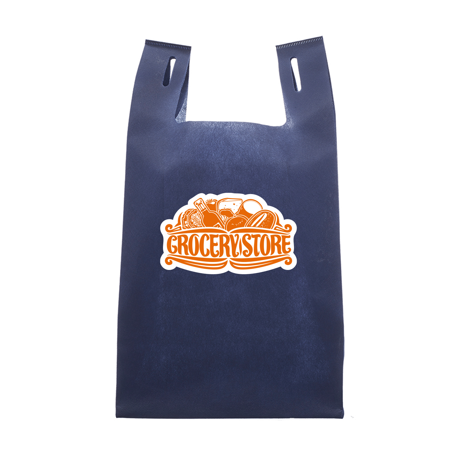 EZ-Hang Reusable Shopper Bag (2 Color Imprint) 2
