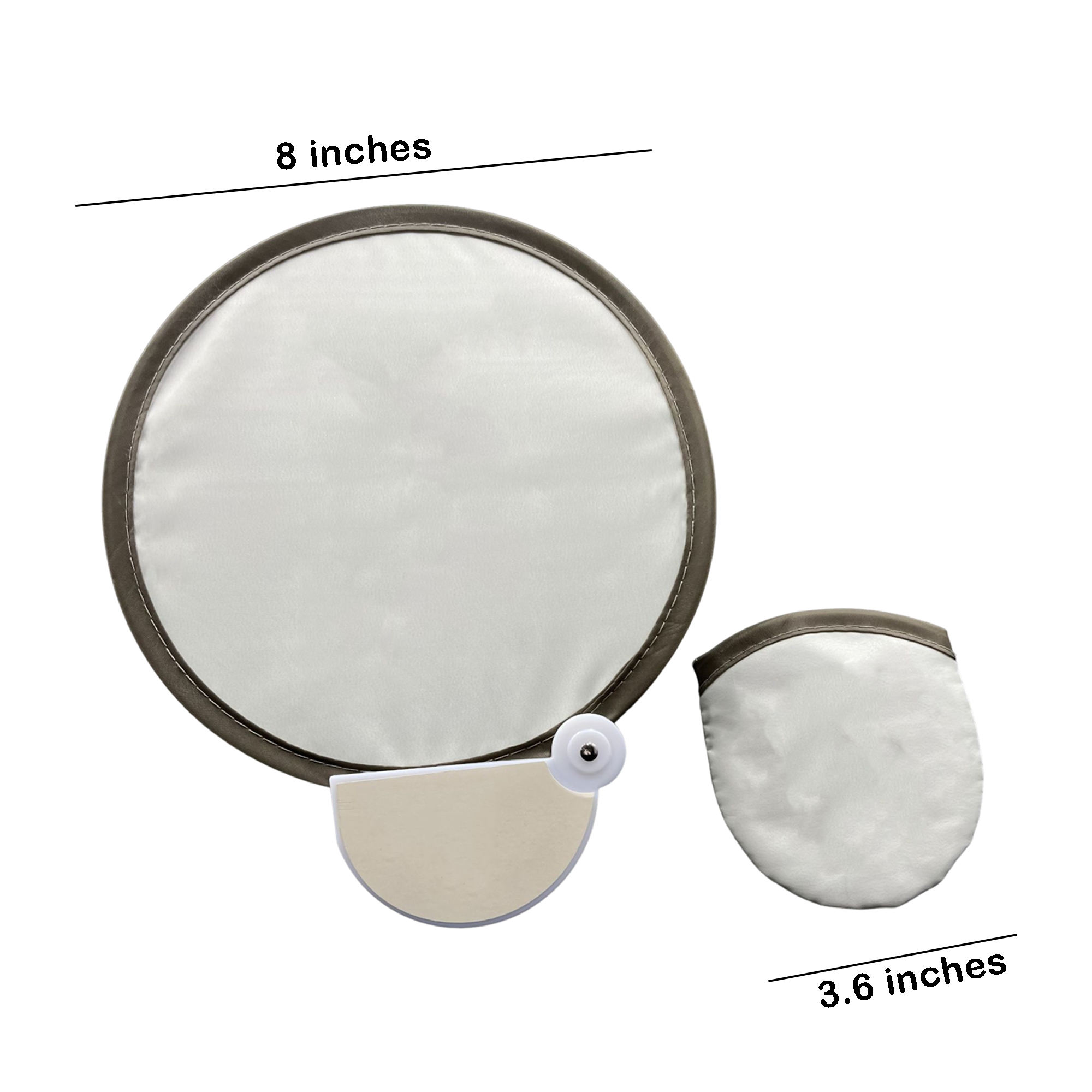 Customizable Round Hand Fan for Promotional Use 1