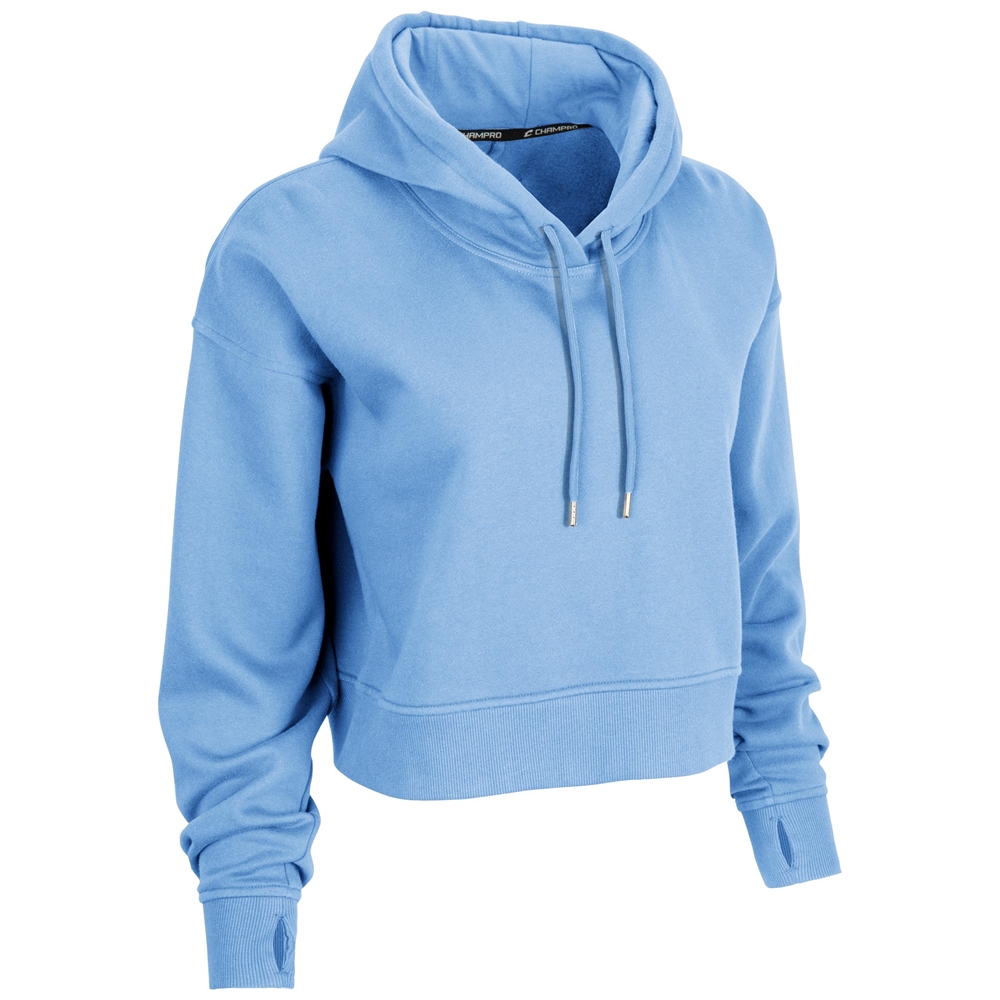 Victory Fleece Women's Crop Hoodie, custom hoodie or sweatshirt with logo imprint 19