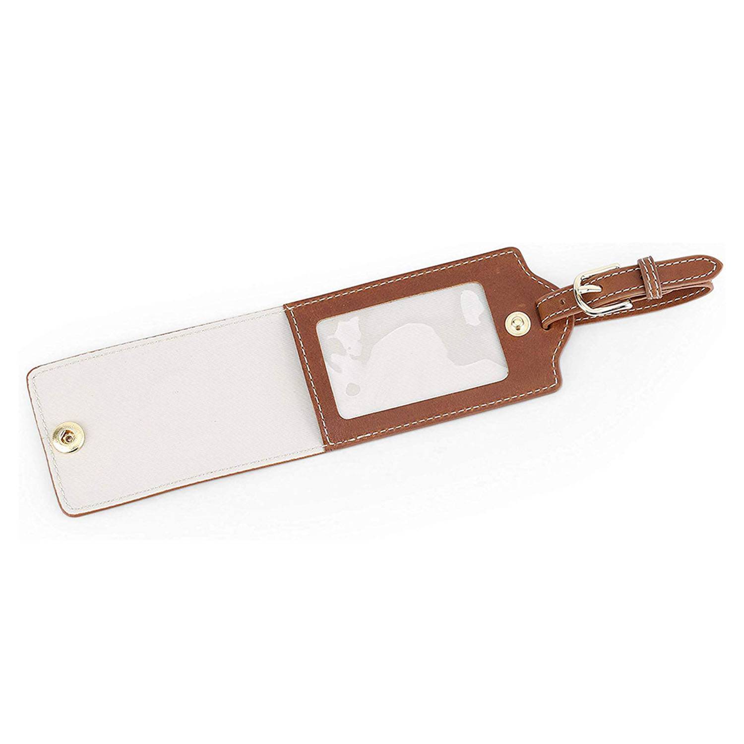 PU Leather Luggage Tag 4