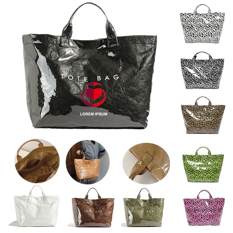 PVC Waterproof Paper Tote Bag 2