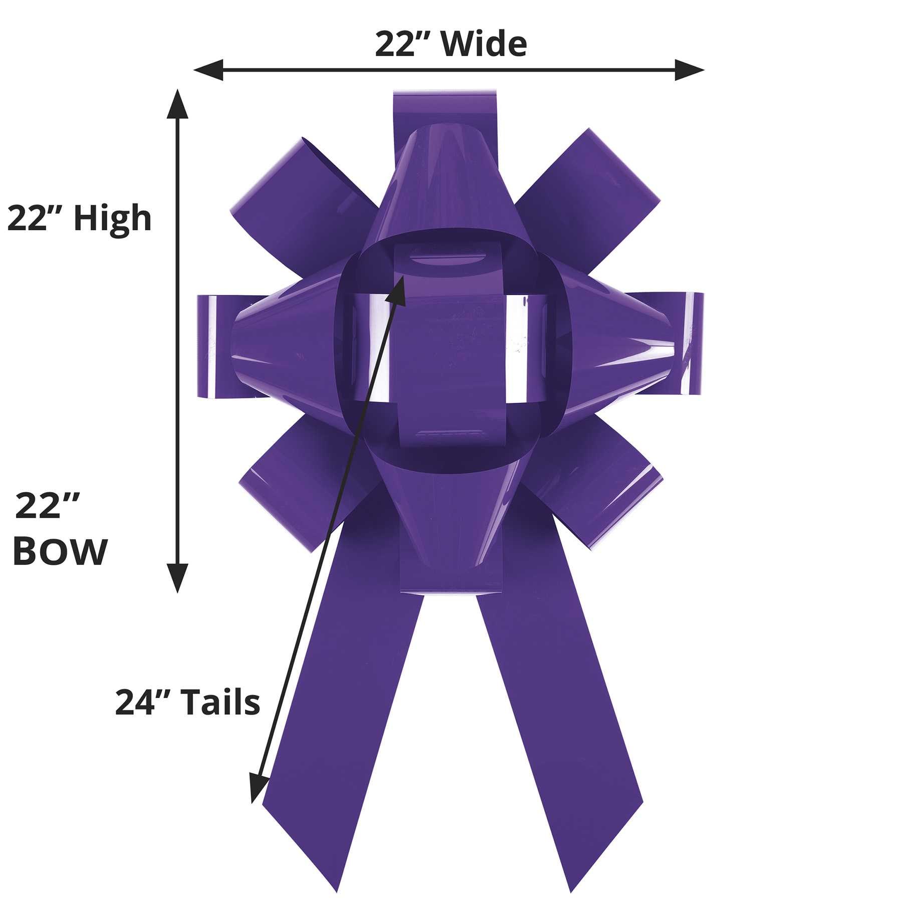 22" Bow - Magnetic Base - Unimprinted 13