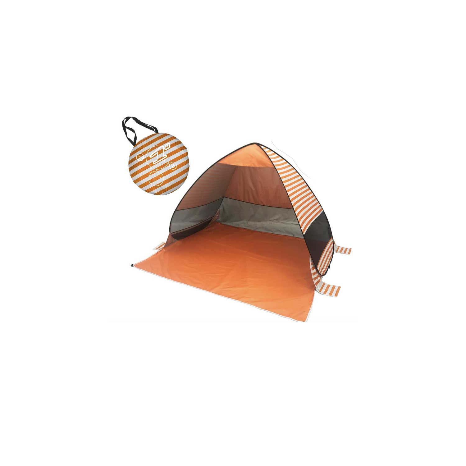 2-Second Pop-Up Beach Tent for Instant Sun Shelter 8