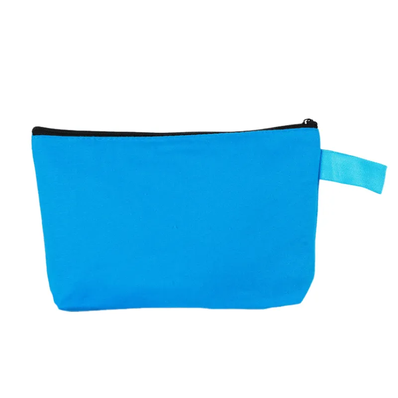 Canvas School Supplies and Makeup Bag 7