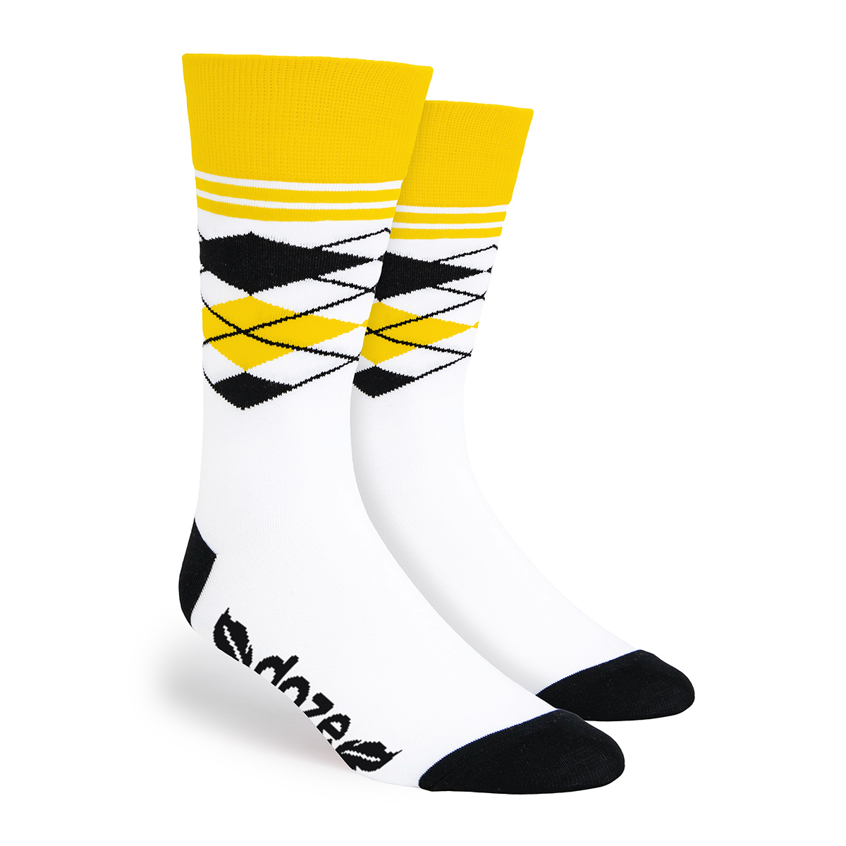 Half Argyle Simpler Socks