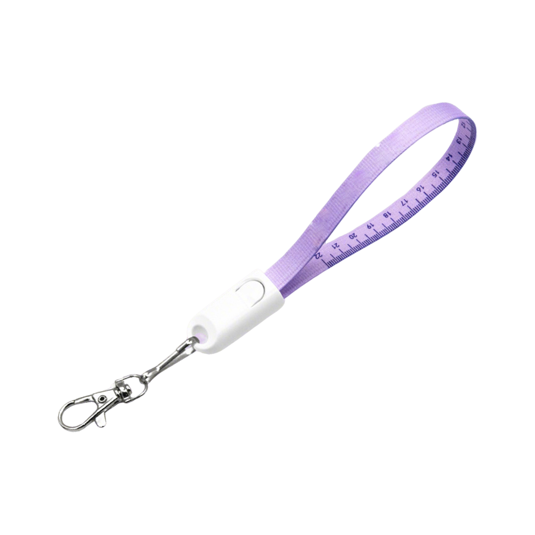 Multifuctional 6-In-1 3A Fast Speed Lanyard Charging Cable With Ruler 3