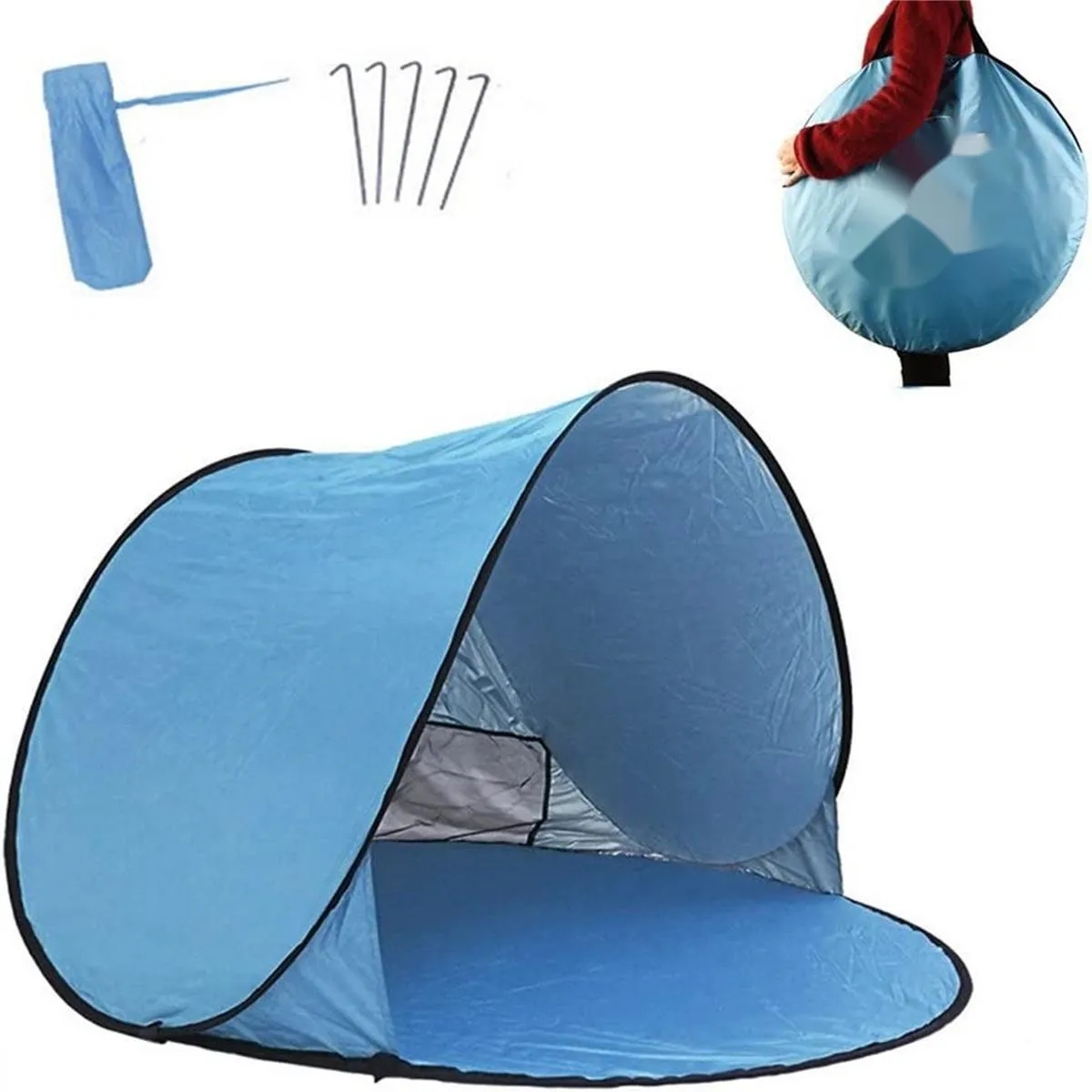Automatic Pop Up Instant Beach Tent 5
