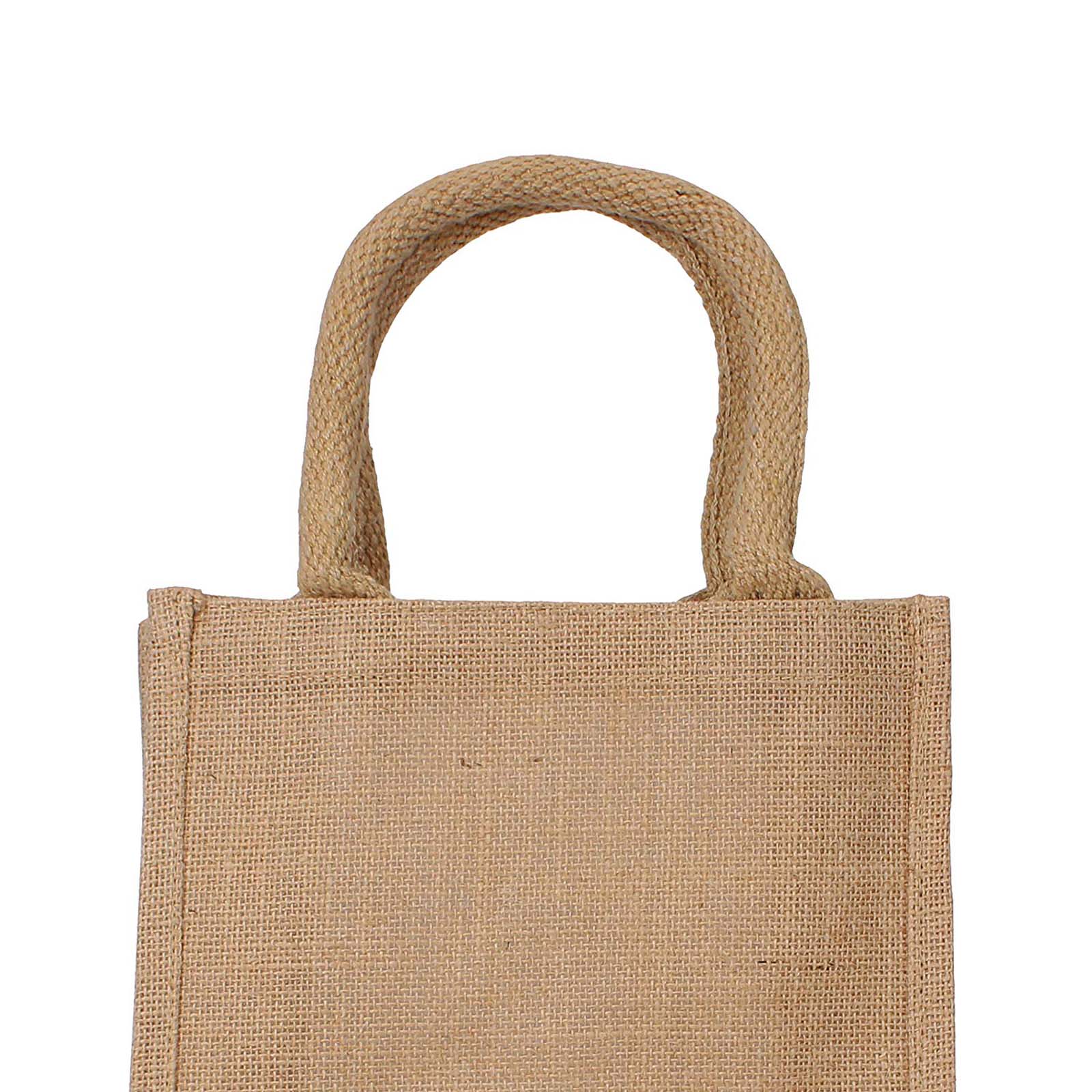 Natural Jute Burlap Tote Bag 3