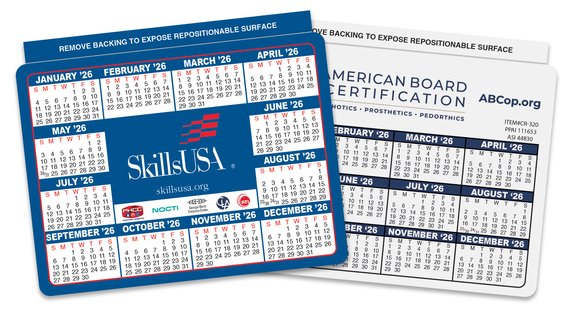 Repositionable Laptop Calendar 1