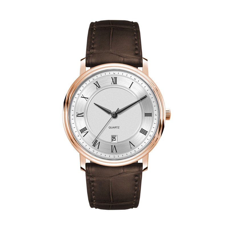 40MM, SS,  RG CASE,  3-HAND MVT, DTE 2