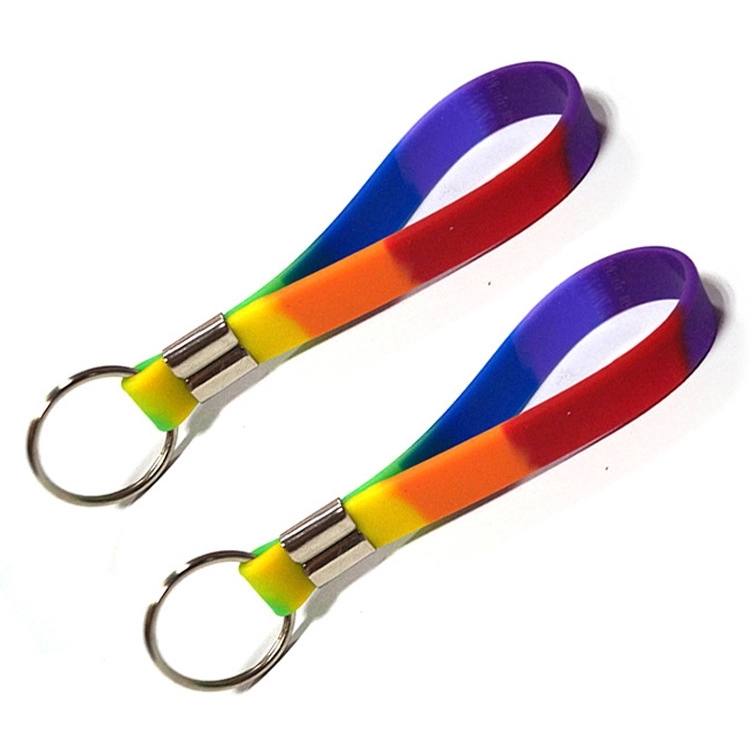 Silicone Wristband keychain 2