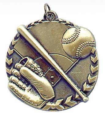 Baseball Millennium Medal, 1 3/4" 2