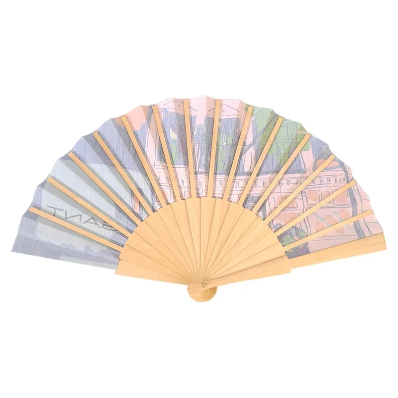 FABRIC FOLDING FAN 2