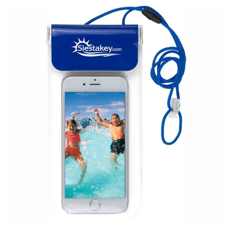 "Truckee" Clear Touch Through Water-Resistant Cell Phone and Accessories Carrying Case 7