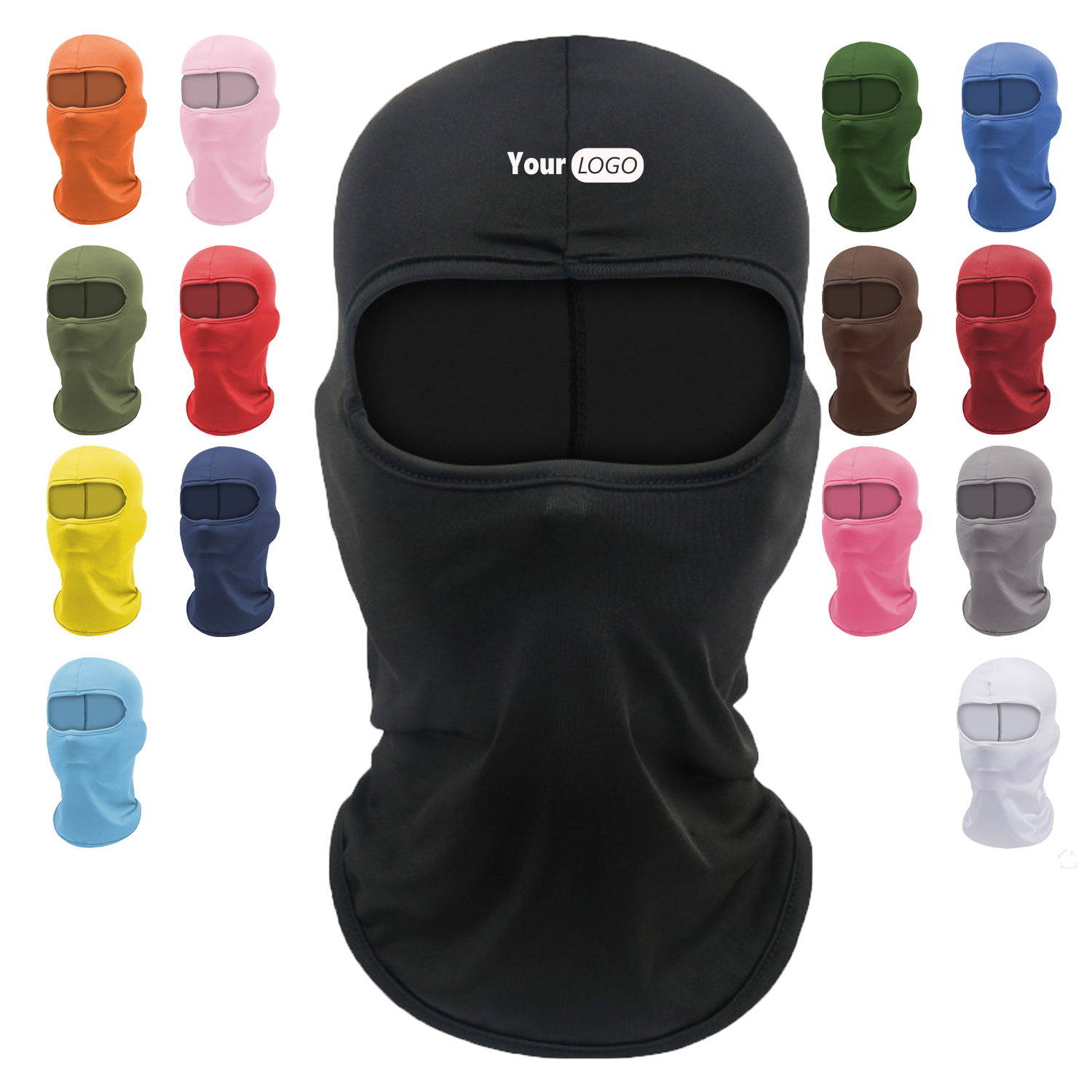 UV Protection Ice Silk Balaclava Face Mask - Multi-functional MOQ50 2