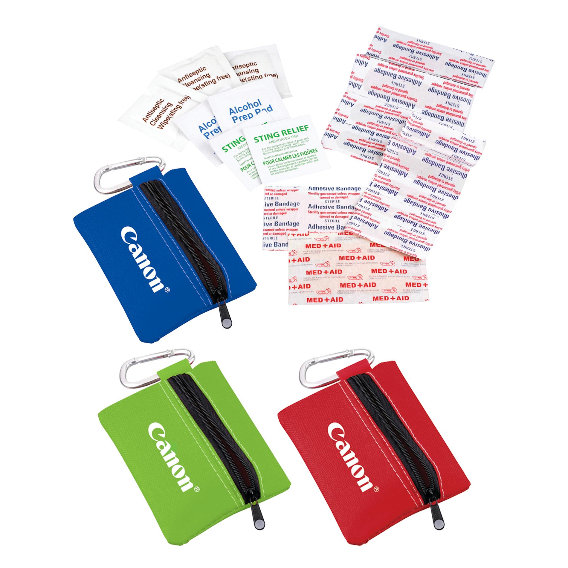 Zippered 20-Piece First Aid Pouch 85