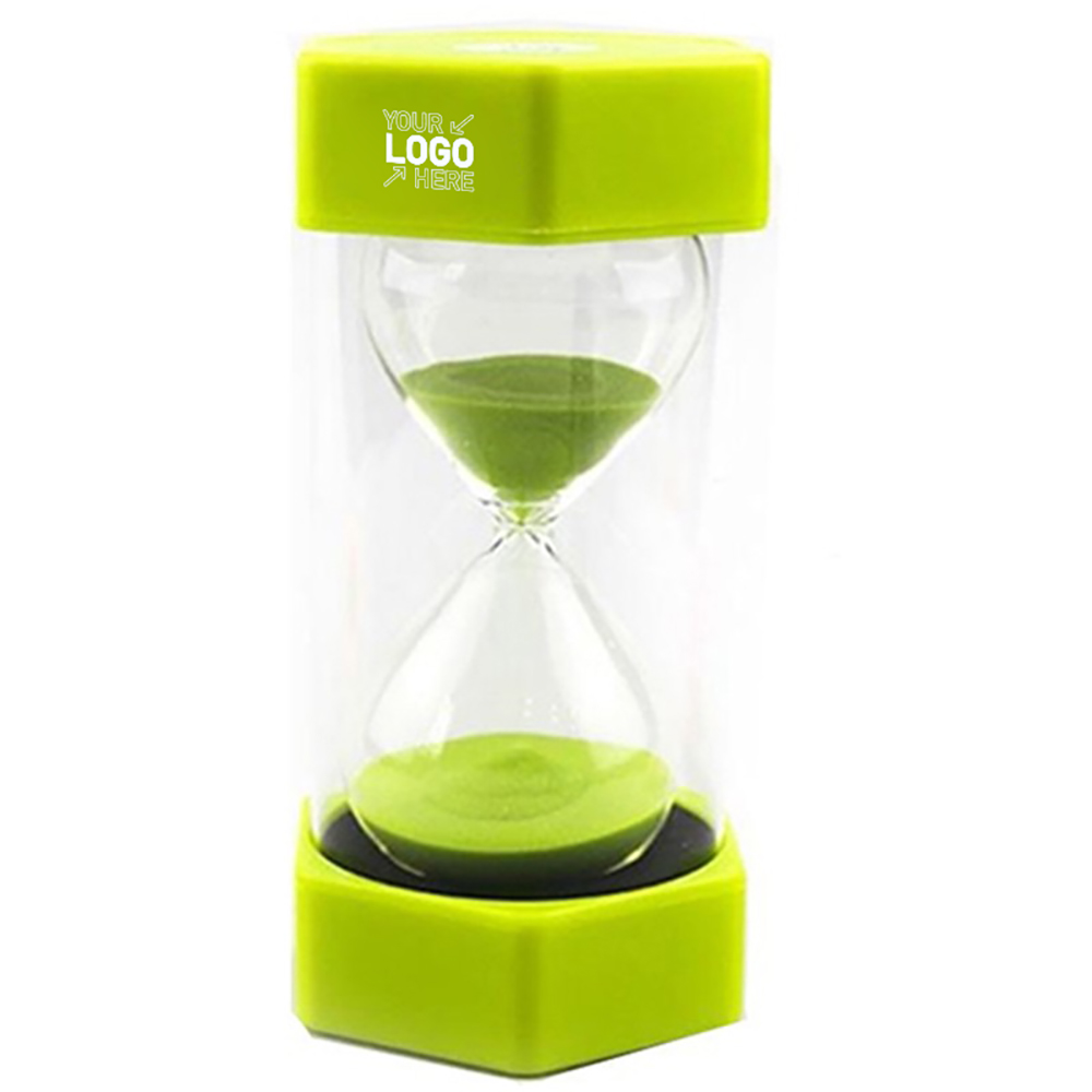 30 Minutes Hexagon Design Hourglass Sand Timer 2