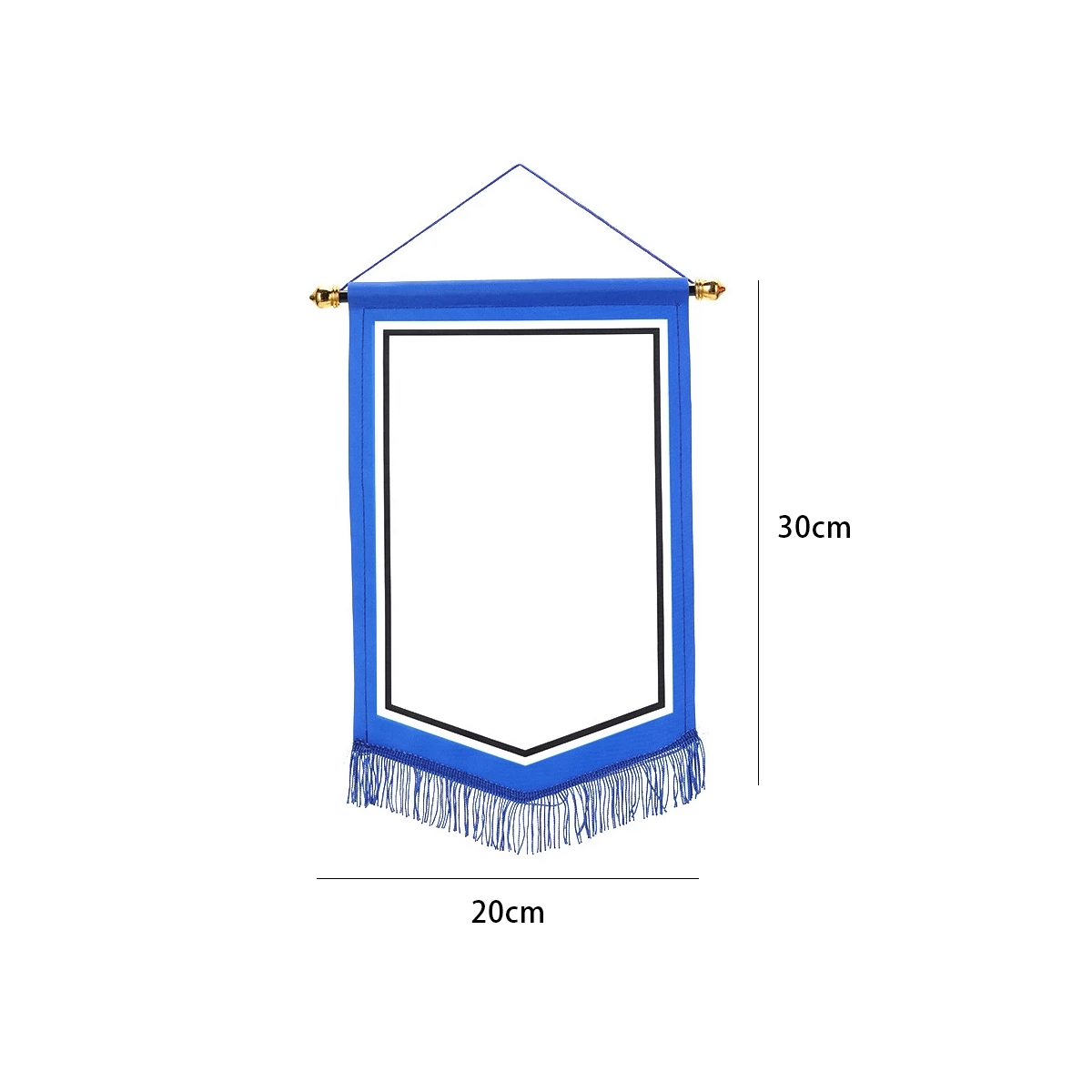 Custom Hanging Souvenir Pennant Flag 2