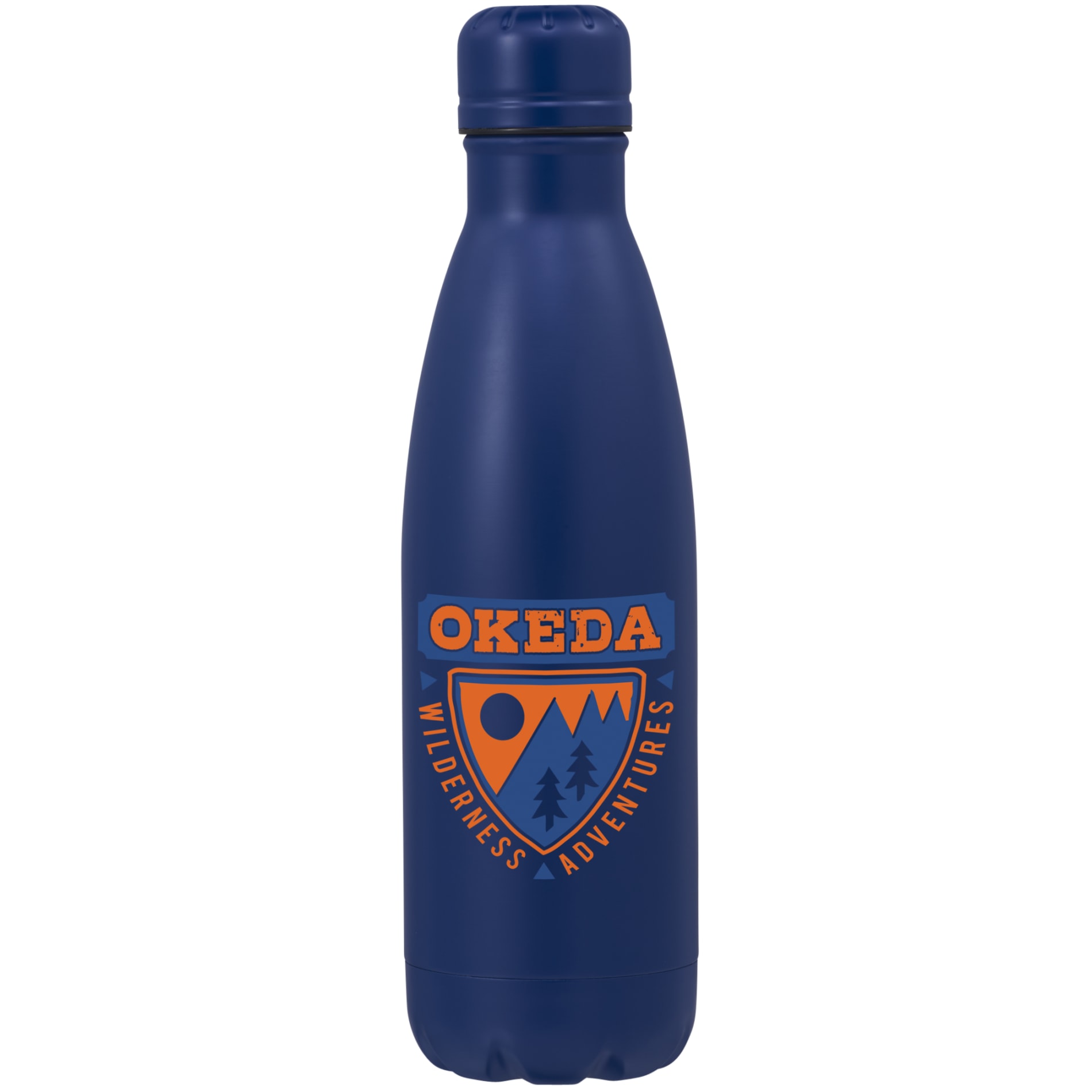 Copper Vacuum Insulated Bottle 17oz, custom water bottle with logo imprint 167