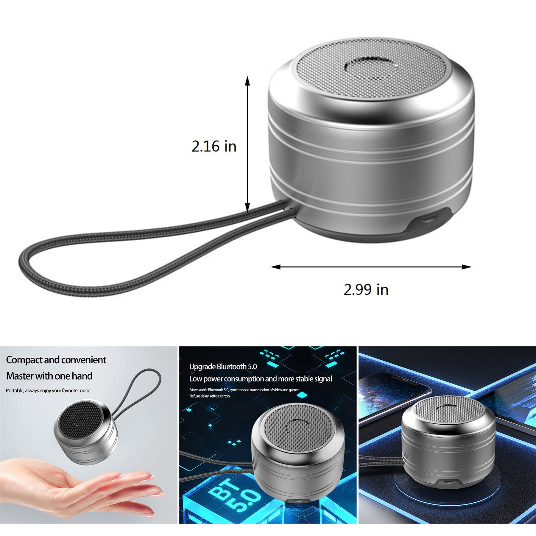 Bluetooth Speakers Wireless Portable Speaker 2