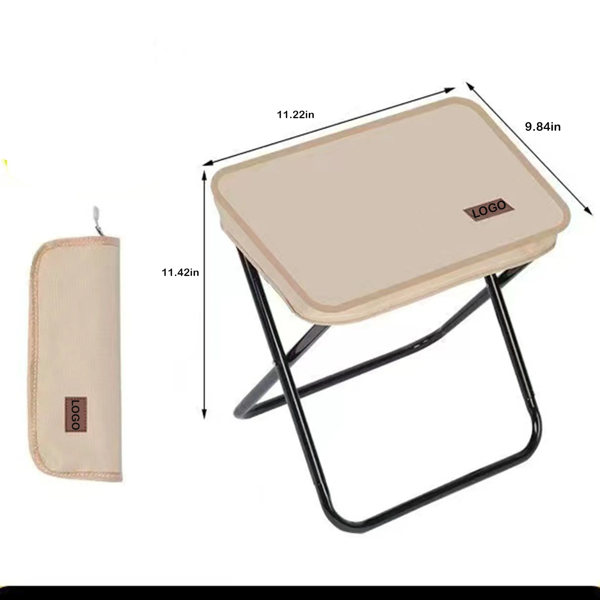 Foldable Camping Stool, Small Portable Chair 2