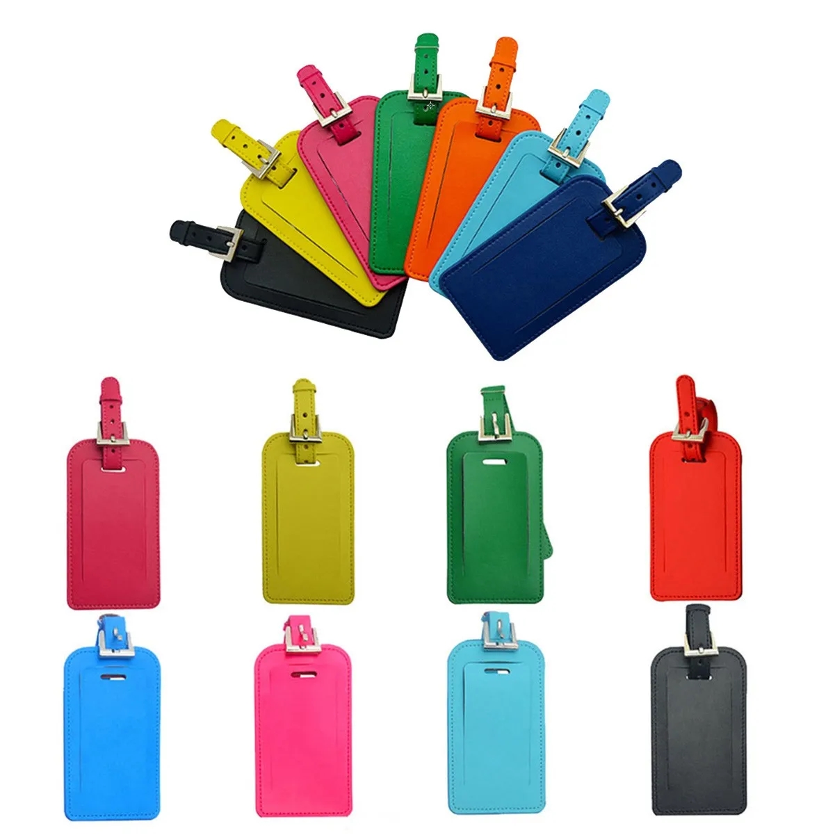 PU Leather Luggage Tag 1
