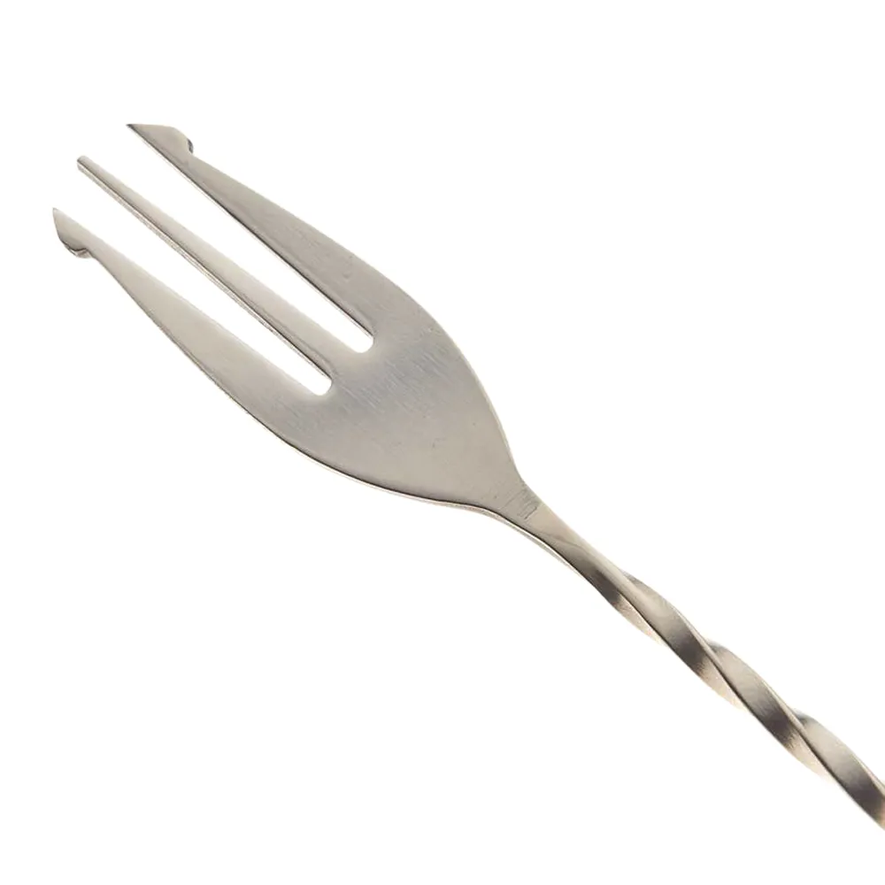 31.5 cm Bar Spoon with Fork End 10